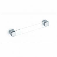 Ručica 96 160mm transparentno-hrom